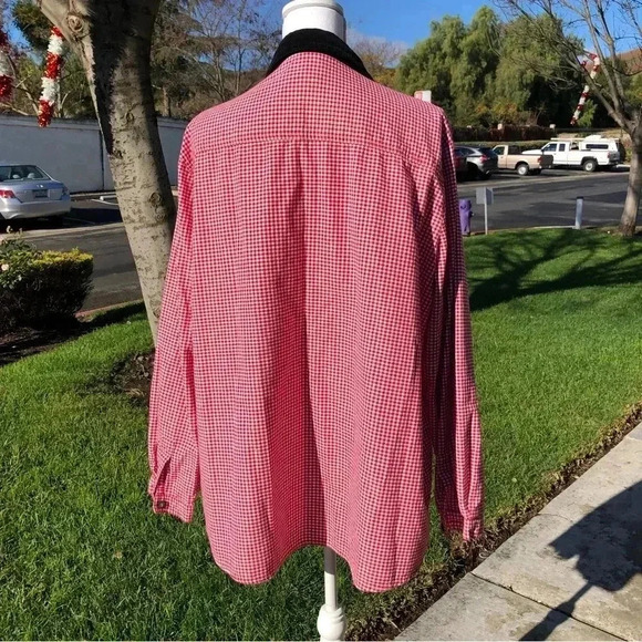 Bobbie Brooks Vintage 1980’s Christmas Blouse size 22W - Picture 5 of 6